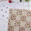 7pcs 50*50cm Cotton Fabric DIY Assorted Squares Pre Cut Bedding Kit Quarters Bundle (Brown) 11