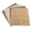 7pcs 50*50cm Cotton Fabric DIY Assorted Squares Pre Cut Bedding Kit Quarters Bundle (Brown) 3