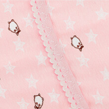 Adjustable Maternity High Waist Bear Underwear Pregnant Women Cotton Panties(Pink XXL)