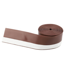 5M 45mm Self adhesive Door Window Wind Insect Dust Prevention Sealing Strip (Brown)