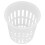 10pcs/Set Durable Safe Plastic Hydroponic Basket Cup for Garden Balcony Planting(White) 9