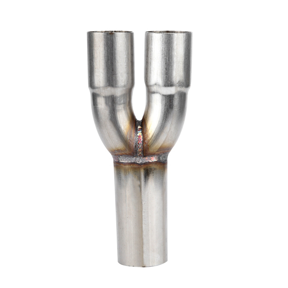Stainless Steel Dual 1.5'' Id Inlet Single 1.75'' Od Outlet Exhaust Merge Collector 6941324601822