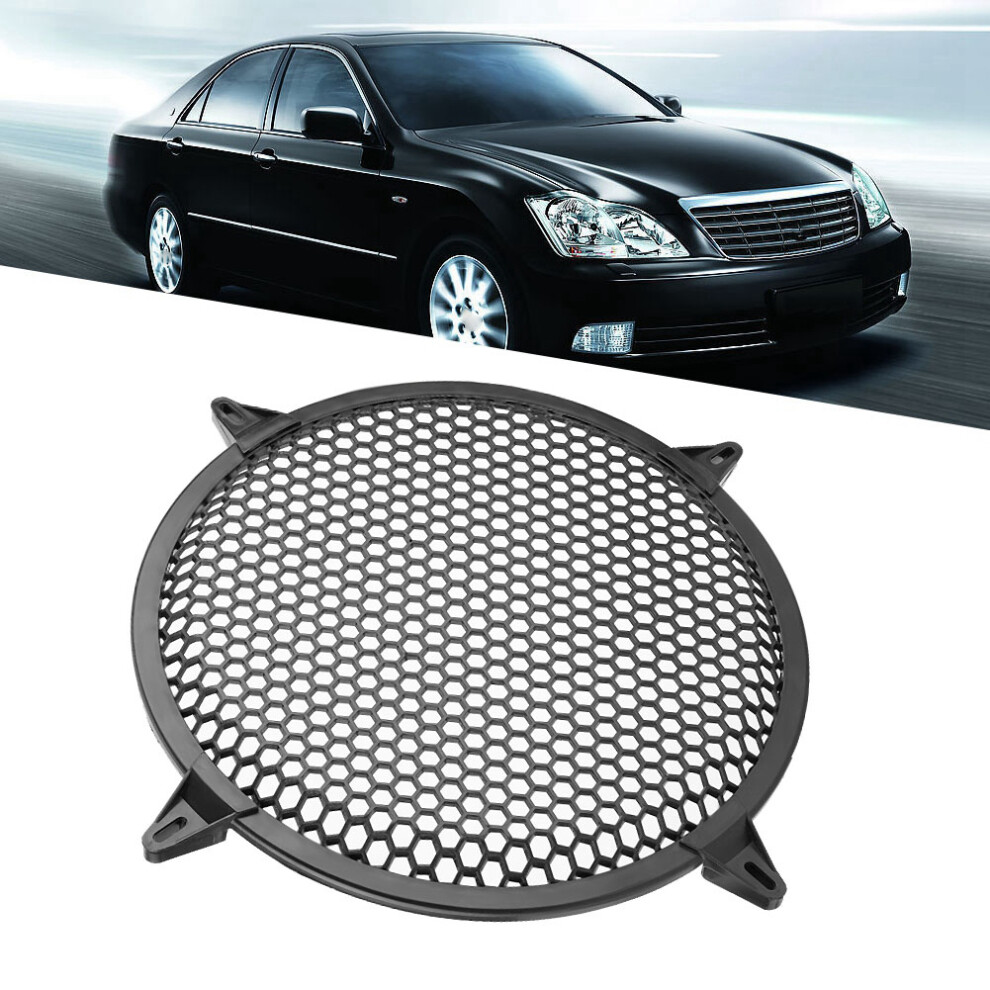 Car Audio Plastic Mesh Cover Woofer Speaker Modification Protect Guard 12Inch 9321324601966