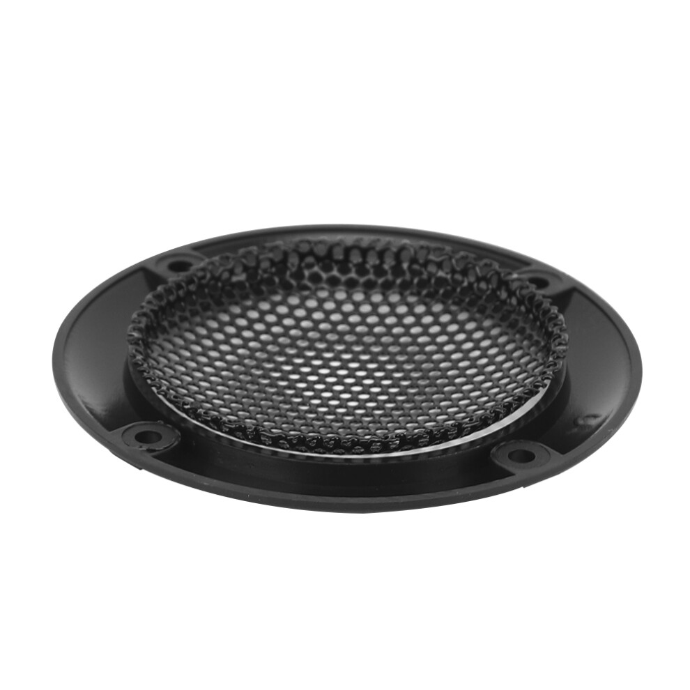 4Pcs 2Inch Audio Speaker Grille Protective Decorative Audio Speaker Mesh Grille (Black) Black 3651324601977