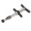 Manual Chiropractic Spine Adjusting Corrector Tool Forth Massager 13