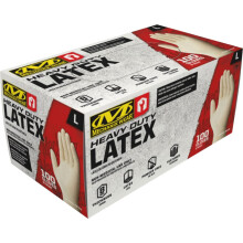 Mechanix Wear 7 Mil Heavy Duty Latex engangshandsker - Autoreparation Olie- og fedtbestandige industrihandsker - Kemikalieresistente - Pulverfri