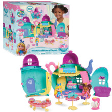 Hrac sada Disney Junior Alices Wonderland Bakery a figurky 15 kusu Oficilne licencovan detsk hracky pro deti od 3 let Exkluzivne pro Amazon