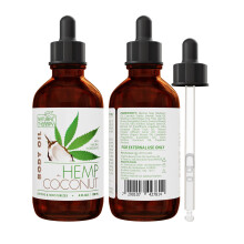 Natural Therapy Hanf- und Kokosnuss-Krperl  feuchtigkeitsspendendes Krperl  spendet Feuchtigkeit und macht die Haut weich  erhht die Hautelas