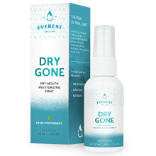 Spray idratante per la bocca secca naturale con xilitolo - Idratatrice a gola a secco a secco fornisce sollievo dalla bocca di cotone con olio di men