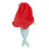 Disney Princesa de pelcia super macia Disney Ariel Red Lavender e Aqua 3
