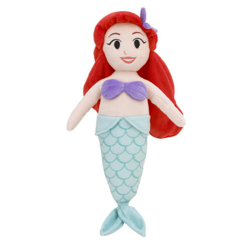 Disney Princesa de pelcia super macia Disney Ariel Red Lavender e Aqua