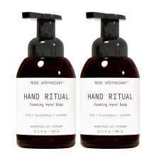 Muse Apothecary Hand Ritual - Sapone schiumogeno aromatico e nutriente infuso con oli essenziali naturali per aromaterapia - Certificato biologic