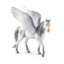 Schleich bayala Mythical Princess Pegasus Unicorn Figurine - med lila vingar Mycket hllbar och rolig fantasifull djurleksak fr pojkar och flick