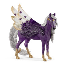 Schleich bayala Star Unicorn Flying Pegasus-figur - Unicorn-leksak fr flickor och pojkar - Fantasy Horse-figur fr barn 5+