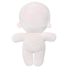 niannyyhouse 6 Zoll (15 cm) Plschpuppe ohne Stickerei, humanoide Stofftiere, zum Anziehen, dicker Krper, glnzend, tragbare Kleidung (15 cm B-2)