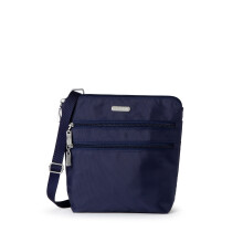 Baggallini Essential Crossbody kabelka pro eny Vestaven drk karet RFID Kabelka pres telo s kapsou na telefon s rychlm prstupem