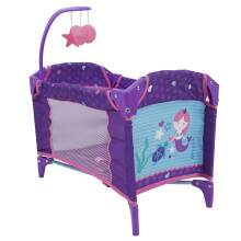 509 Crew Mermaid Dream n Fun Doll Play Yard - dzieci do zabawy w udawanie z ruchomymi zakladkami ulatwiajacymi przechowywanie i podrzowanie. Opa