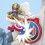 Marvel Stunt Squad Tower Smash Playset Capito Amrica vs. Thanos Figuras de ao de super-heris de 1,5 polegadas Brinquedos da Marvel para cria 5