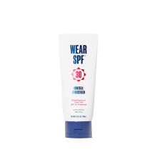 Tragen Sie eine mineralische Sonnenschutzlotion mit LSF 30  schwei- und wasserbestndig