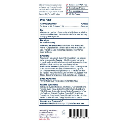 Tragen Sie SPF Essential Sunscreen Hybrid Lotion  SPF 50 2
