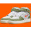 Nike Air Force 1 Mid '07 QS - Blanc, Orange Total, Vert Huile par Nike 3