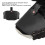 High Quality PU Material Motorcycle Shift Guard Shoes Boots Protector Cover(Black) 3