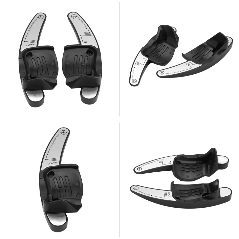 2Pcs Car Steering Wheel Shift Paddle Blade For Cc Golf 6 Passat B6 Jetta Mk5 Style 2 9371324603743