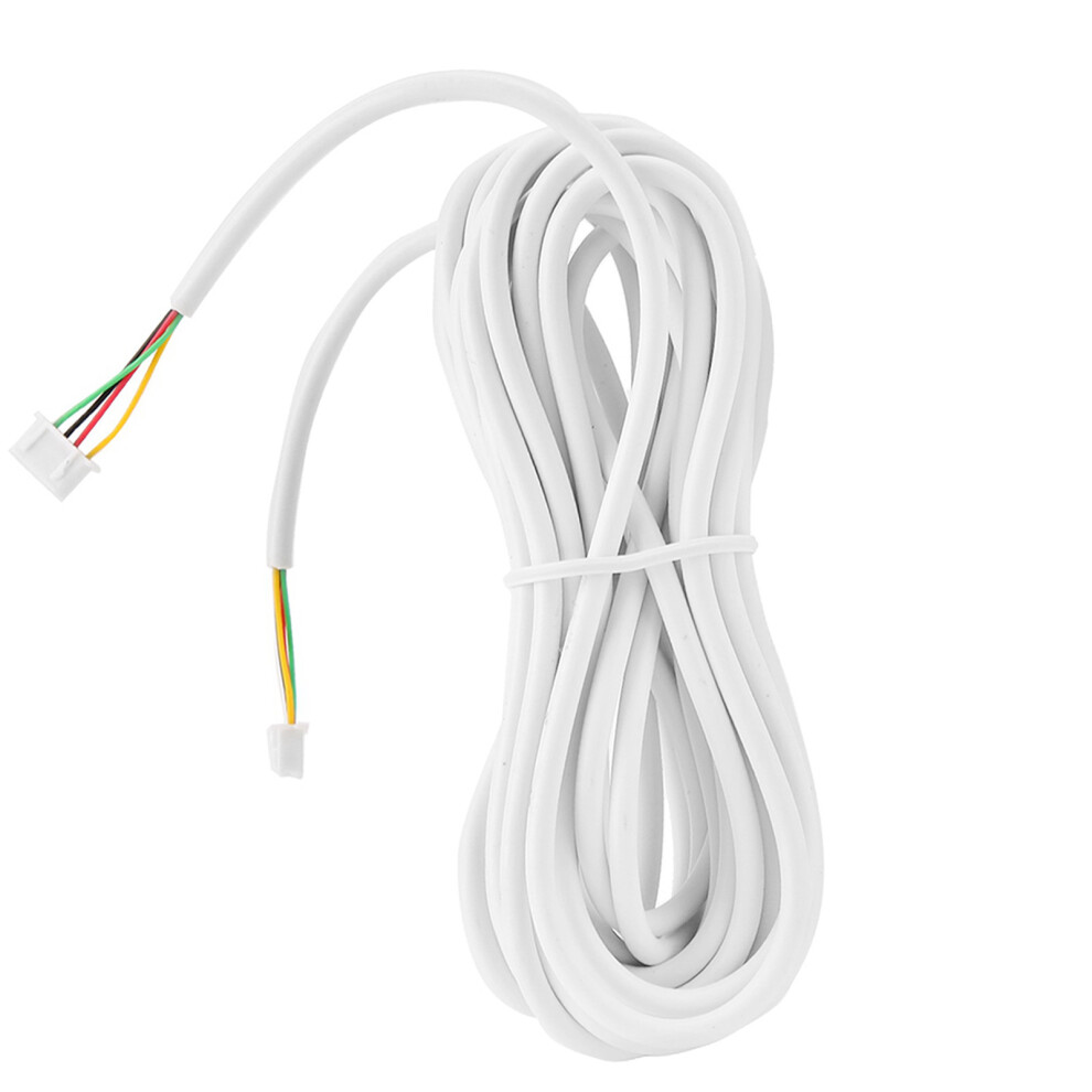 10M 0.3Mm 4-Core Round Flexible Copper Cable Fit For Video Doorbell Intercom System 8061324603669