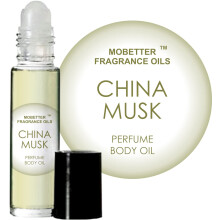 MOBETTER DUFTOLIER China Musk Parfume Body Oil 1/3 oz rulle p glasflaske