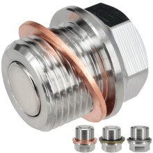 Dsnaduo 1 STCK M20x1,5 Edelstahl Magnetischer Motorlablassstopfen Passend fr Subaru 08-14 Tribeca Forester Impreza Legacy WRX STI Ersetzen Sie 321