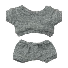 niannyyhouse 15 cm Plys dukketj Sportstj Dragter Sweatshirts Bukser Dukke Dress up (gr 15 cm)