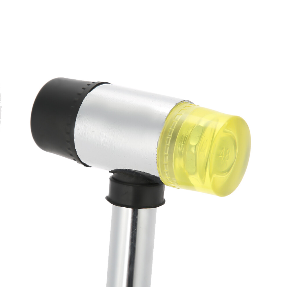 Steel Handle 25mm Hammer Head Multi functional Hand Tool Double Face Rubber Hammer-image-OPC-PHWTYVS-NEW