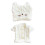 niannyyhouse Roupas de boneca de pelcia de 20 cm, chapu de gato, linha de l, acessrios para bonecas de 8 polegadas (B) 1