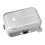 Baby Suitcase Toy Cute Plastic Rolling Suitcase Mini Luggage Box (Silver) 15
