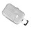 Baby Suitcase Toy Cute Plastic Rolling Suitcase Mini Luggage Box (Silver) 6