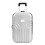 Baby Suitcase Toy Cute Plastic Rolling Suitcase Mini Luggage Box (Silver) 3
