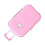 Baby Suitcase Toy Cute Plastic Rolling Suitcase Mini Luggage Box (Pink) 8