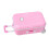 Baby Suitcase Toy Cute Plastic Rolling Suitcase Mini Luggage Box (Pink) 6