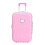 Baby Suitcase Toy Cute Plastic Rolling Suitcase Mini Luggage Box (Pink) 3