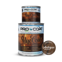 UnoCoat Hardwax Uroil with Activator - Made in USA Advanced Wood Grain Treatment for Indoor Applications Urethane-Modified Hard Wax Oil for An