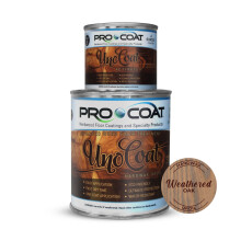 UnoCoat Hardwax Uroil with Activator - Made in USA Advanced Wood Grain Treatment for Indoor Applications Urethane-Modified Hard Wax Oil for An