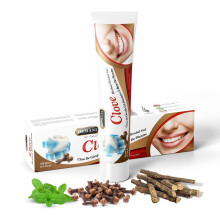 Clove Toothpaste 3.5 OZ (100g) I Whitening Effect with Clove  Mint and Liquorice I Strenghtens Gums I Fresh Breath