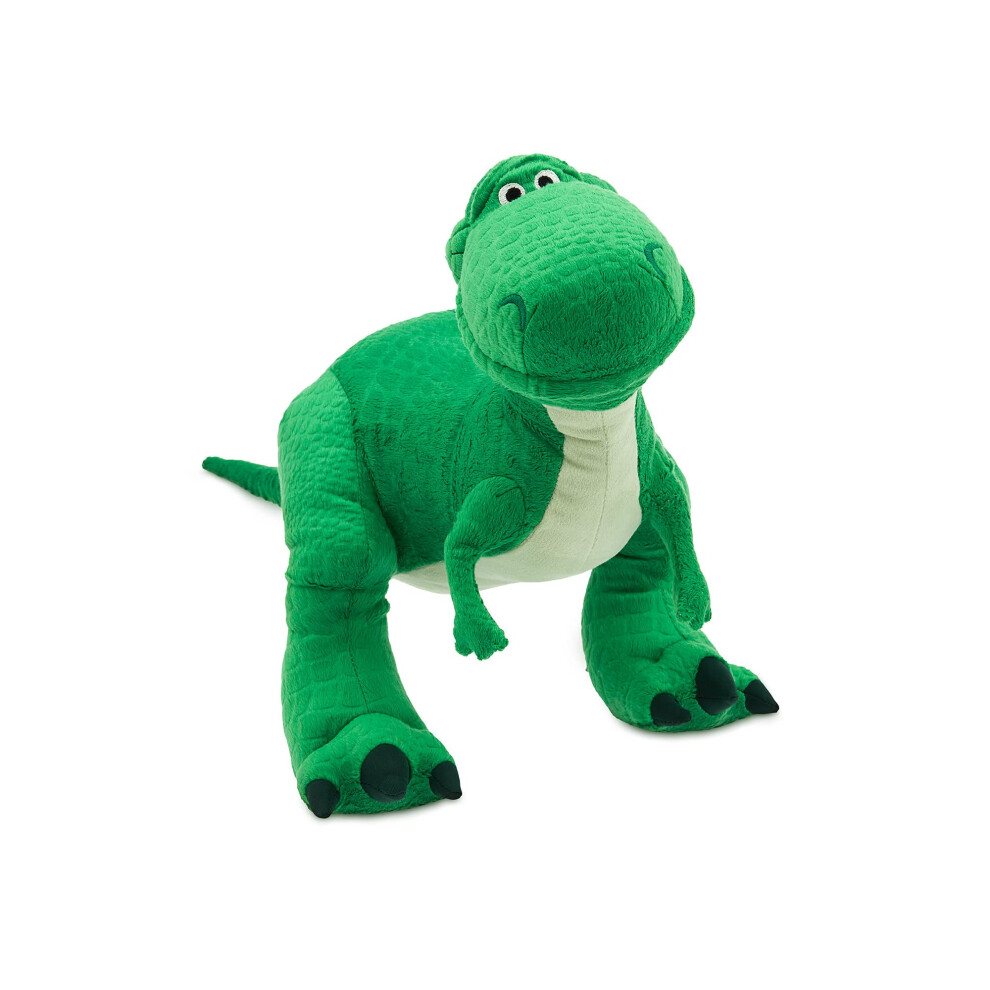 Disney Store Toy Story Plush, Rex, Iconic Cuddly Toy Character With Embroidered Eyes And Soft Plush Features, Suitable For All Ages