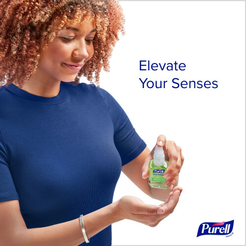 Purell Purell Advanced Sanitizer Gel με Έλαια, Δροσιστική Μέντα, 2 fl oz, Συσκευασία 6 1
