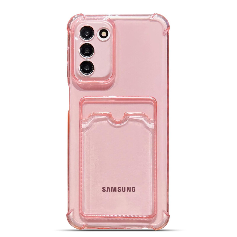 Tuokiou Compatible With Samsung Galaxy S23 Case Wallet Phone Case Upgrade Slim Fit Card Slot Transparent Case Protective Soft Tpu Shockproof Case 5480539734037