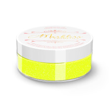 MARBLERS Cosmetische Grade Fijne Neon Glitter [Fluorescent Geel] 0.18oz (5g) | Fijn | Niet-Toxisch | Vegan