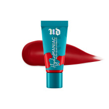 Urban Decay Hydromaniac Dewy Liquid Blush (Red Flag - Red Orange) Long-Lasting & Buildable Plumping Cheek Tint with 24HR Hydration Kombucha Fil