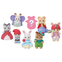 Calico Critters Beb Contos de Fadas Srie Sacos Cegos Conjunto Surpresa Incluindo Figura de Boneca e Acessrio
