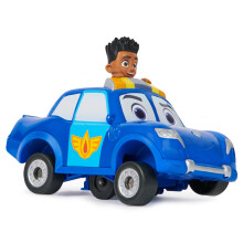 Disney Junior Firebuds Jayden- ja Piston-leluauto, jossa on takaisinveto-ominaisuus ja Donut Drift -action-lasten lelut 3-vuotiaille ja sitä vanhemmi