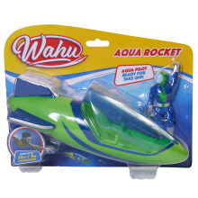 Brinquedo de piscina subaqutica Wahu Aqua Rocket para crianas de 5 anos ou mais Conjunto de brinquedos aquticos infantis com foguete e brinque